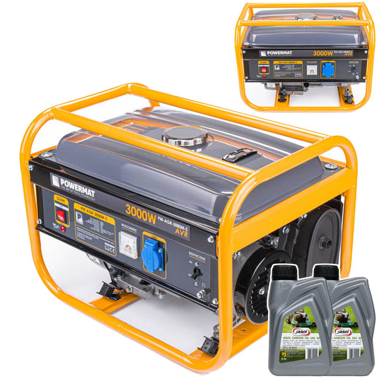 3kW 230V AVR benzin generátor