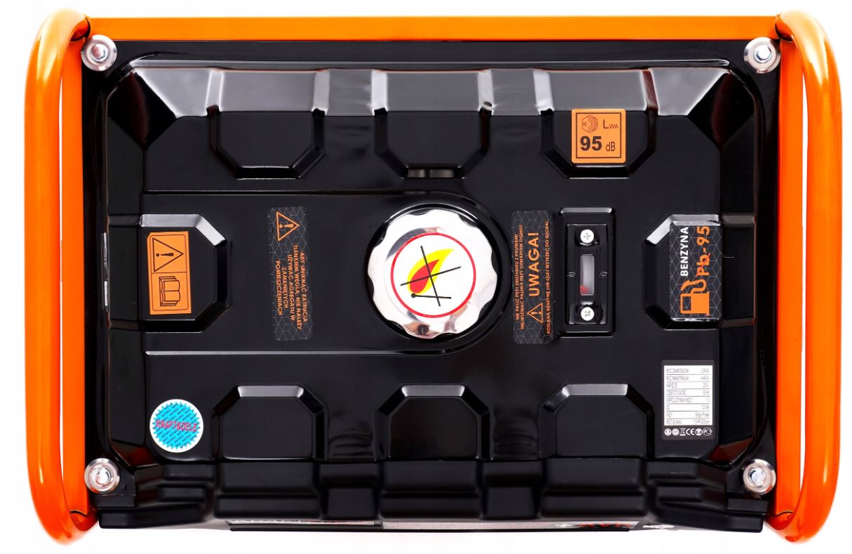 Egyfázisú generátor 3.5Kw 230V 12V benzin 7LE
