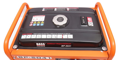 Elektromos generátor 3,5 kW, áramfejlesztő 230/400 V, benzin