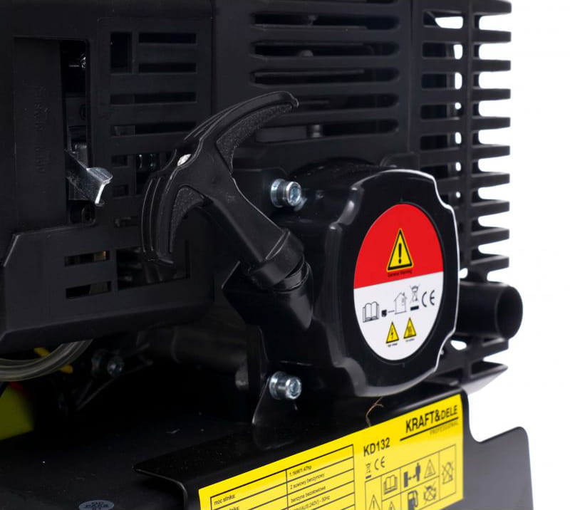 Generátor, generátor inverterrel, 1 kW, benzin, 230 V/50 Hz, 2 ütemű, 43 cc