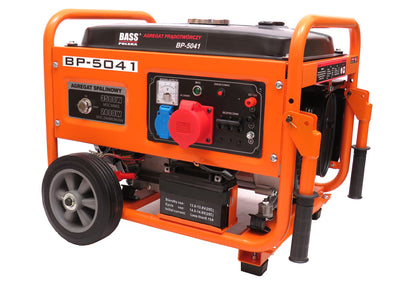 Elektromos generátor 3,5 kW, áramfejlesztő 230/400 V, benzin