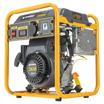 Inverter generátor 1,5 Kw benzin POWERMAT 3 LE AVR