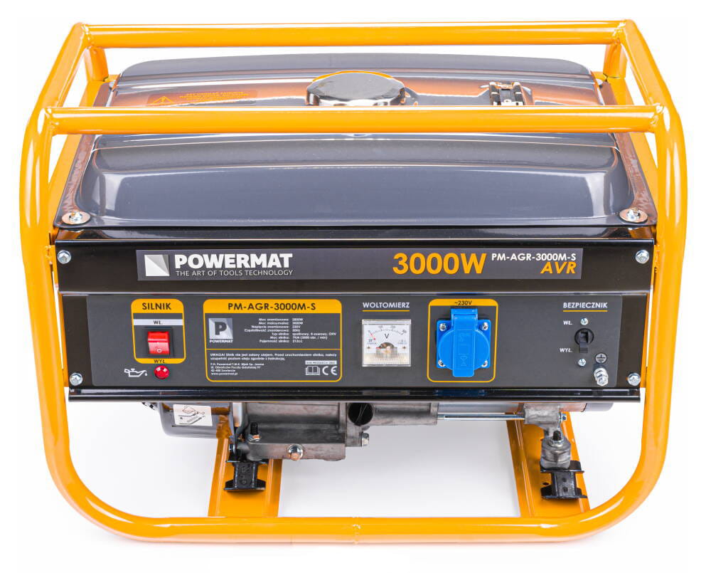 3kW 230V AVR benzin generátor