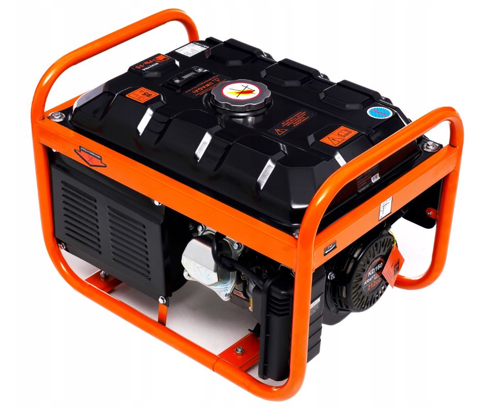 Egyfázisú generátor 3.5Kw 230V 12V benzin 7LE