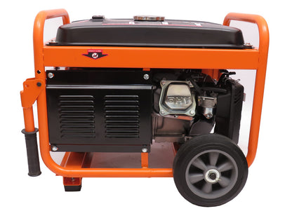 Elektromos generátor 3,5 kW, áramfejlesztő 230/400 V, benzin
