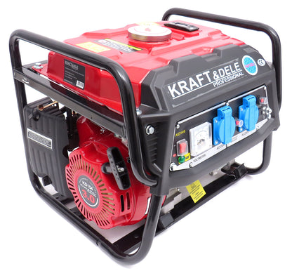 Generátor 1500w 3km egyfázisú benzin 230v