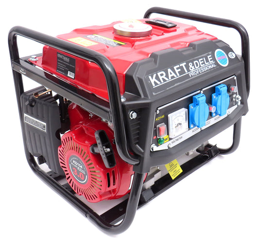 Generátor 1500w 3km egyfázisú benzin 230v