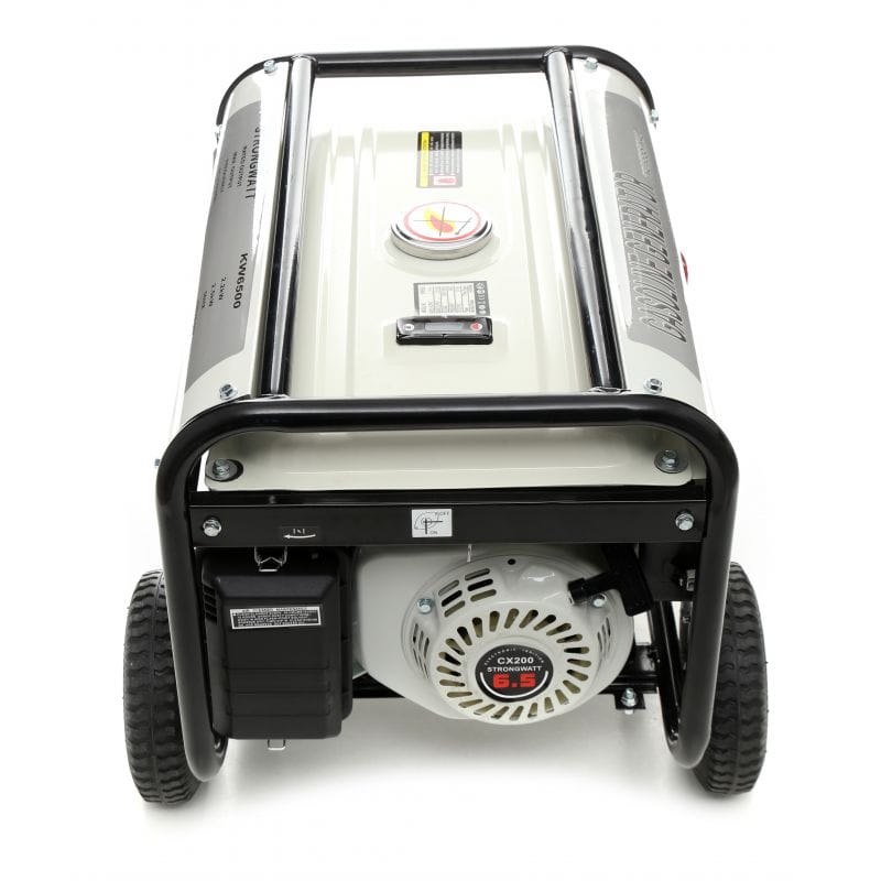 2,5 kW-os OHV benzin generátor, 380V/230V/12V
