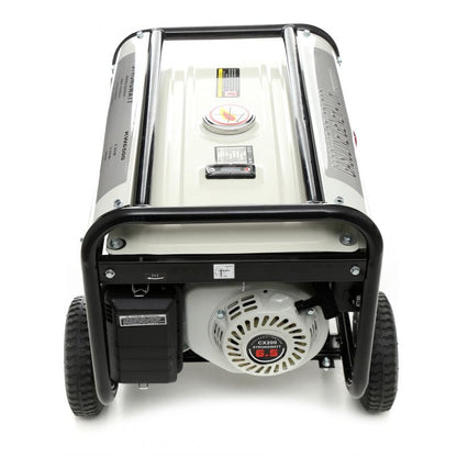 2,5 kW-os OHV benzin generátor, 380V/230V/12V