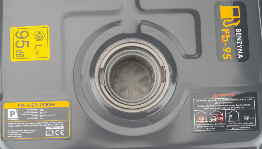 Inverter generátor 1,5 Kw benzin POWERMAT 3 LE AVR