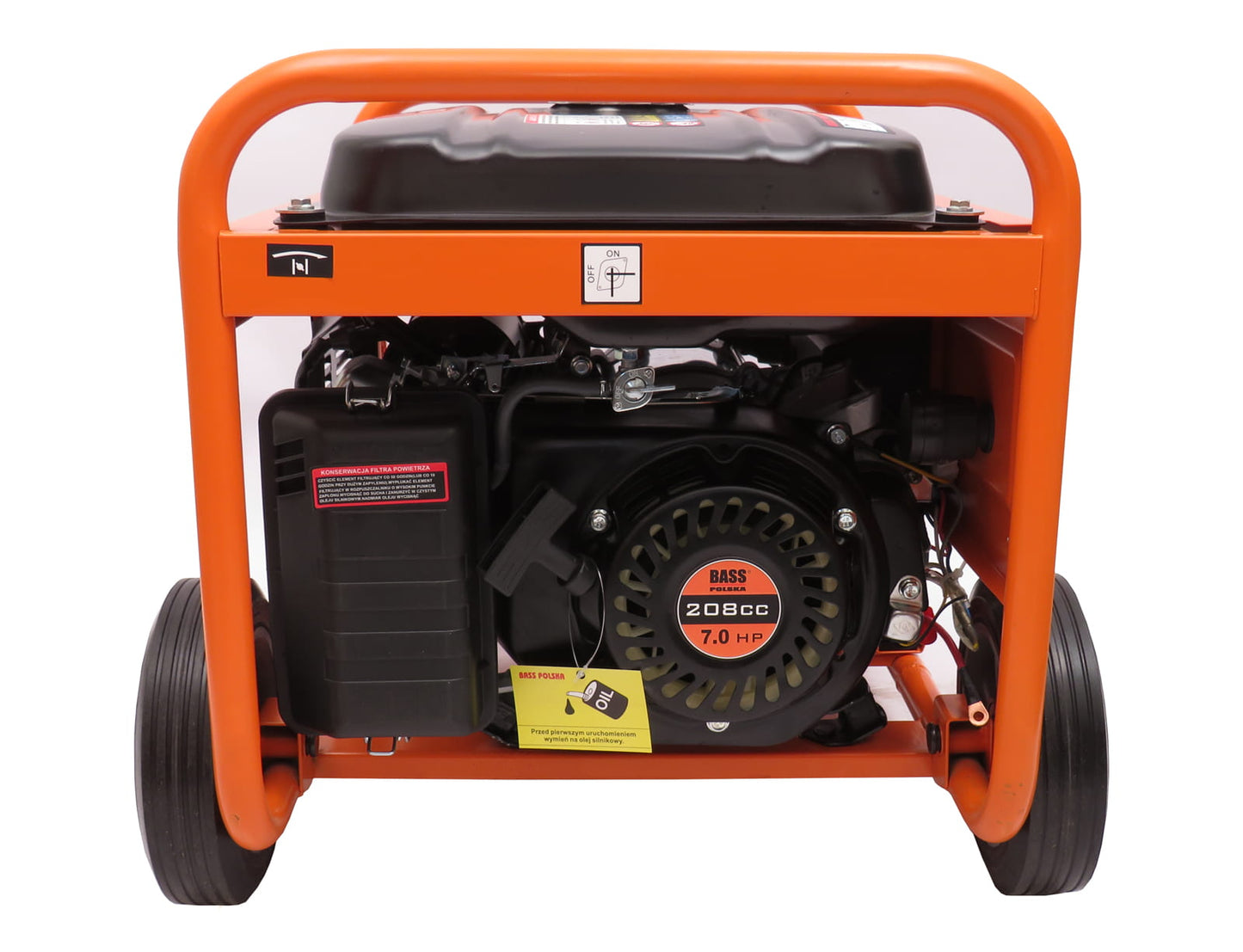 Elektromos generátor 3,5 kW, áramfejlesztő 230/400 V, benzin
