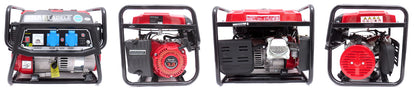 Generátor 1500w 3km egyfázisú benzin 230v