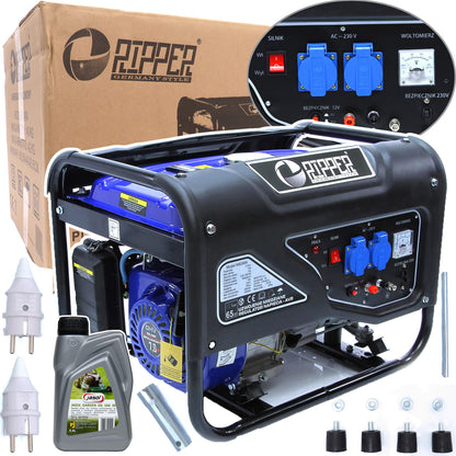 3kW 230V AVR benzin generátor